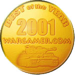 Wargamer.com Gold Medal Game Designer of the Year